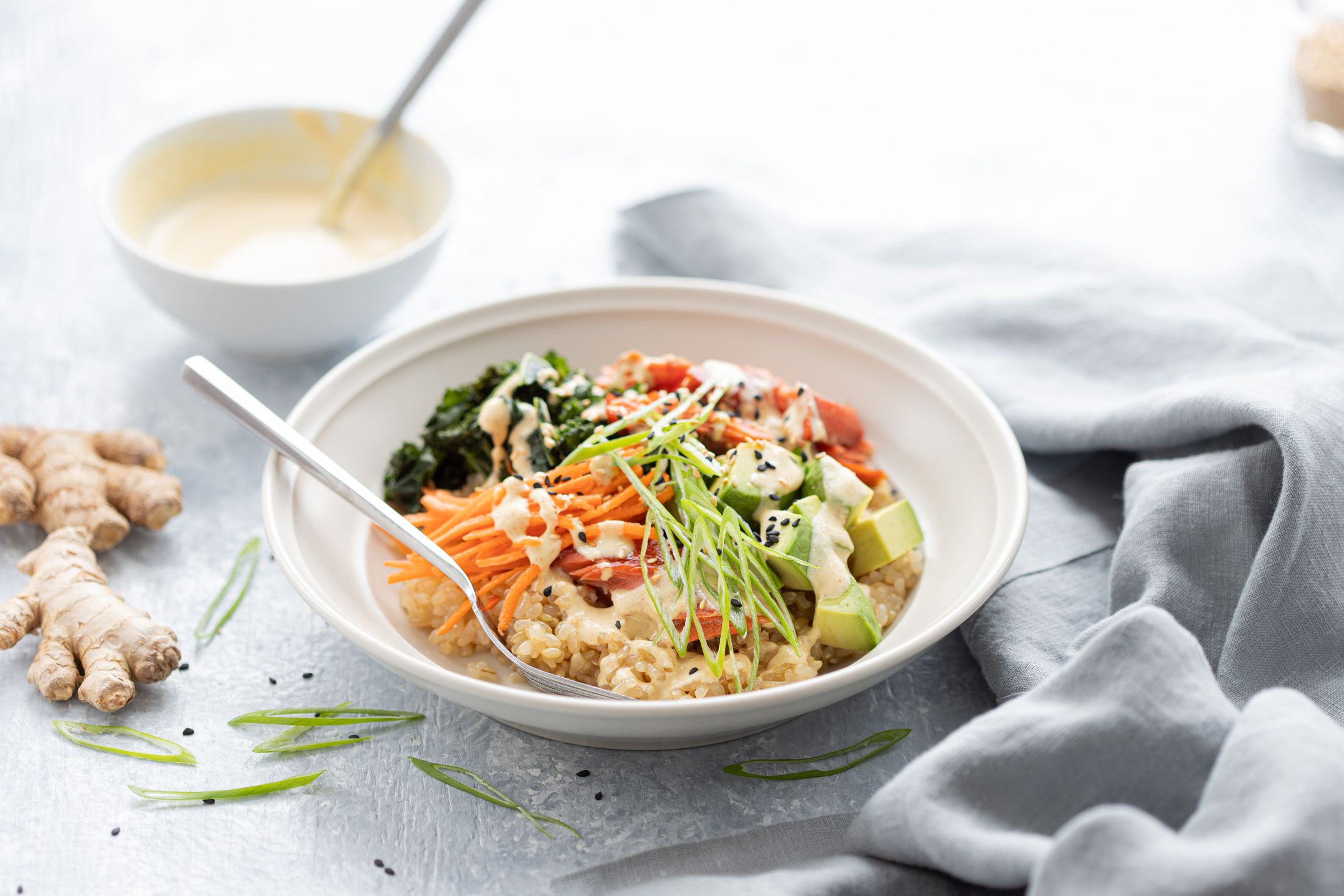 Smoked Salmon Nourish Bowl